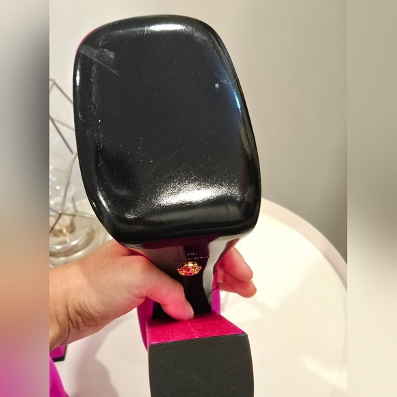 Versace Pink Platform Heels Authentic and New - Picture 10 of 13